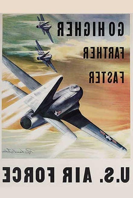 early US Air Force poster