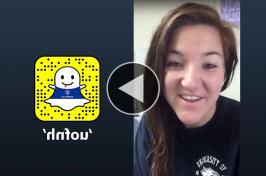 Callie Ierardi接管了主要研究的Snapchat账号