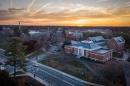 Campus at sunset